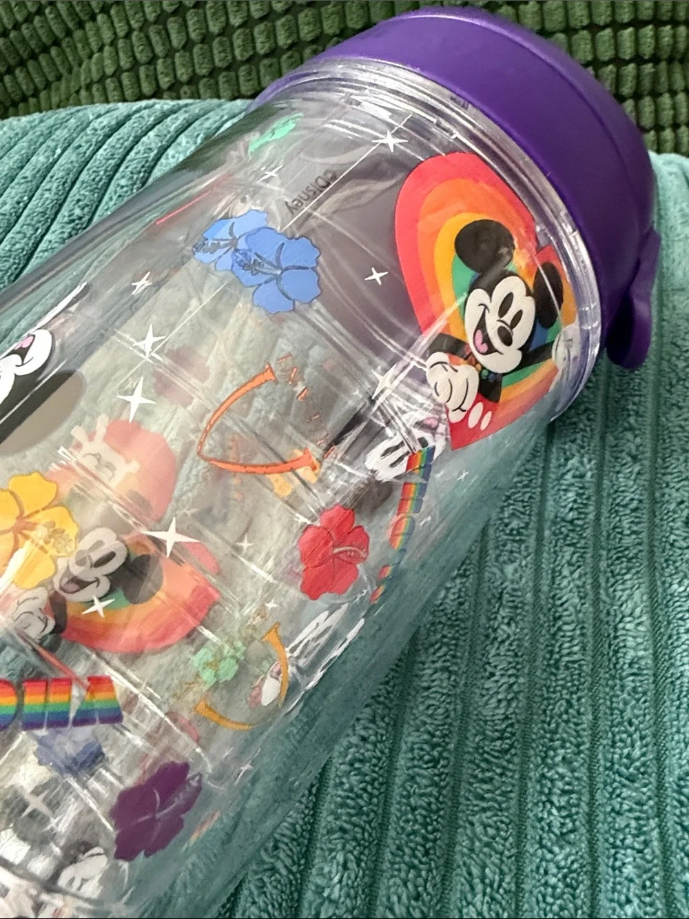 Disney Tervis Hawaii Aulani Resort Mickey Mouse Water Bottle